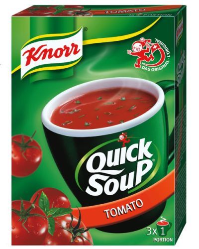 Knorr Quick Soup Tomato Port.