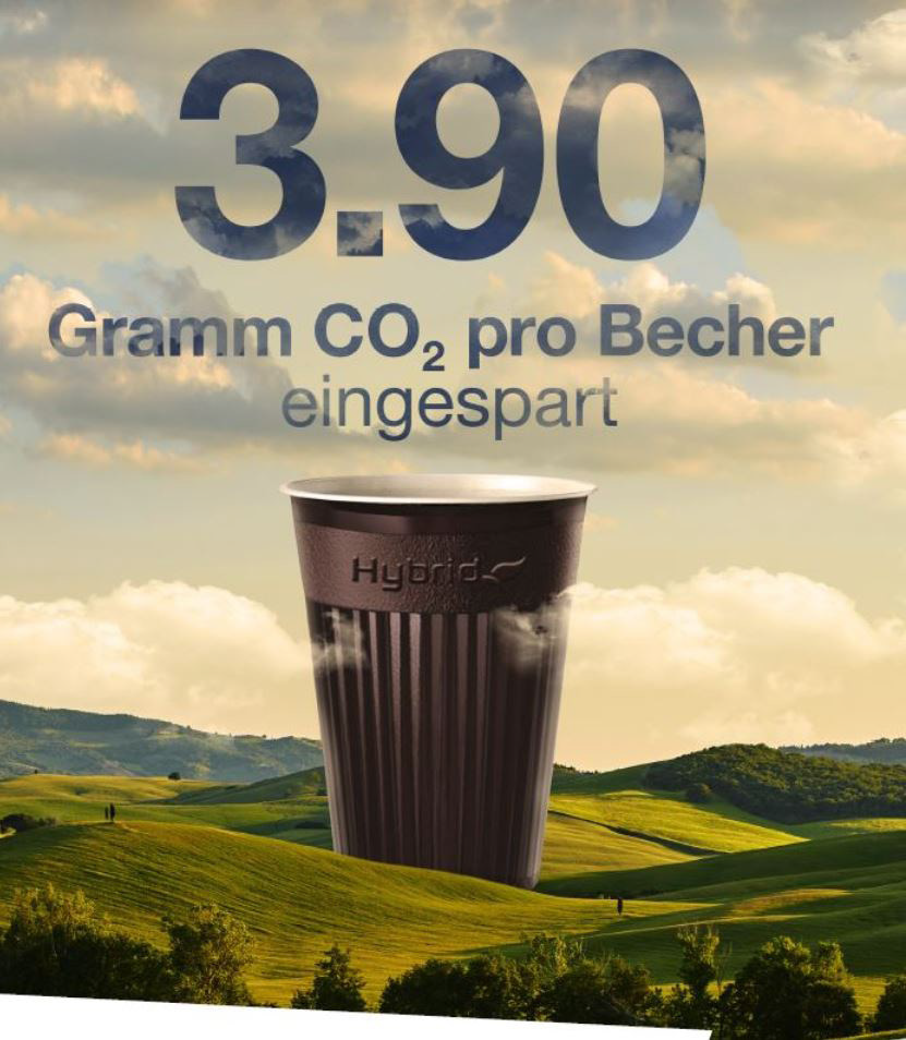 Automatenbecher "Hybrid" 1,8 Dl