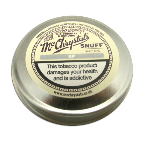 Mc Chrystal Snuff Engli Menth Tin. 8.75G