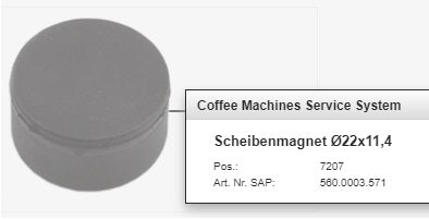 Franke Service-Chipkarte
