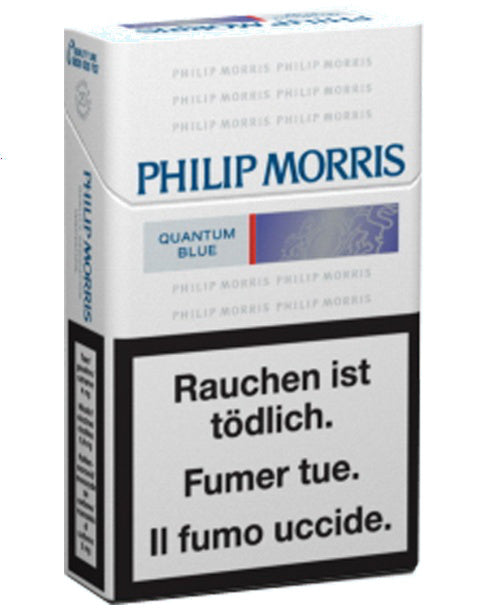Philip Morris Quantum Blue Box