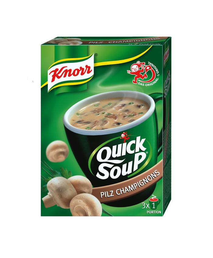 Knorr Quick Soup Pilz Port.