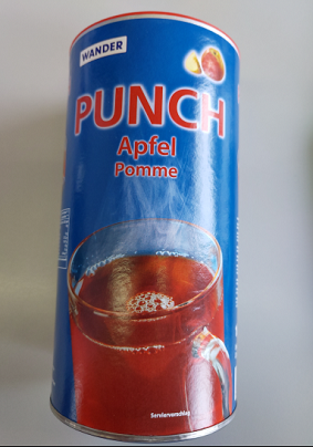Wander Apfel Punch Automatentauglich