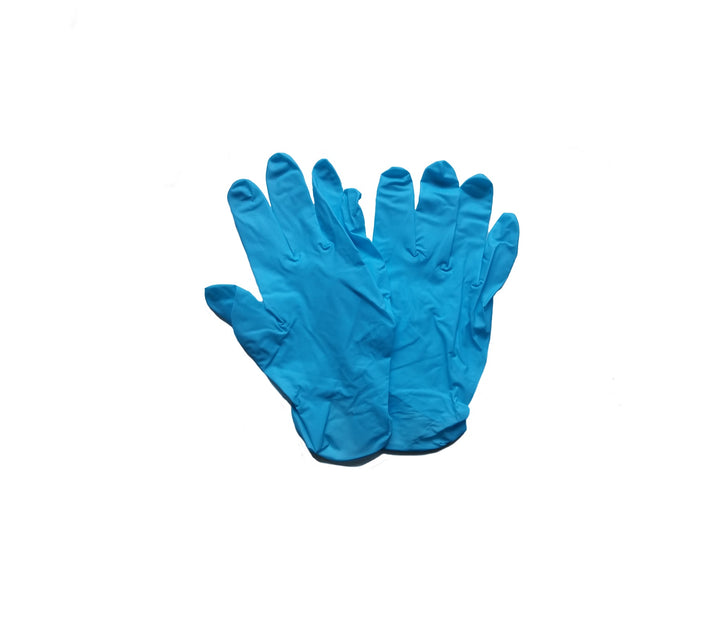 Handschuhe M Desinfektion (Nitril/Blau)