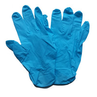 Handschuhe M Desinfektion (Nitril/Blau)