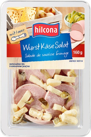 Hilcona Wurst-Käse Salat  160Gr