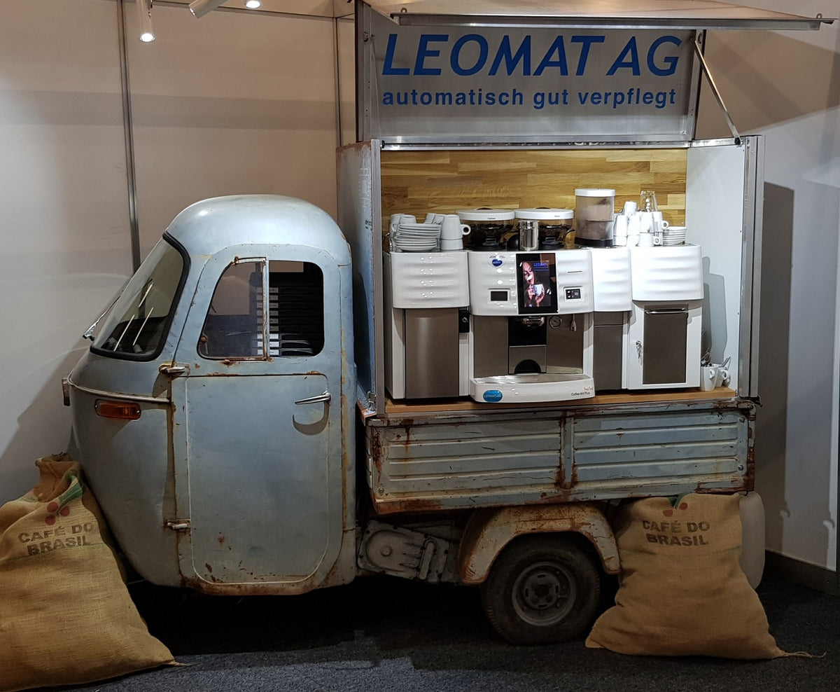 Piaggio Ape Motorrad (Mit Kaffeebar)