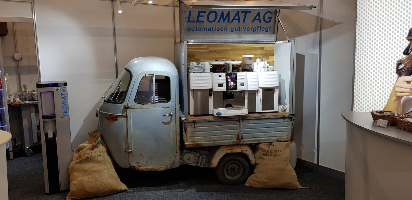 Piaggio Ape Motorrad (Mit Kaffeebar)