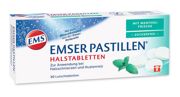 Emser Pastillen Zuckerfrei Mentholfrisch