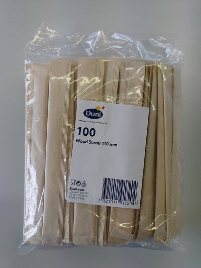 Rührstäbli 111 Mm Holz Einzel Verpackt