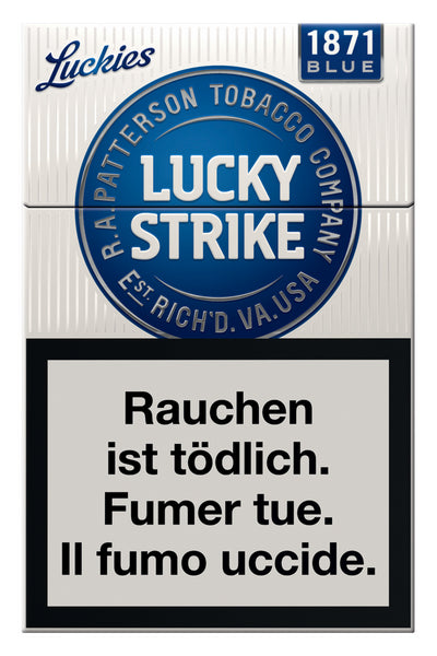 Lucky Strike Blue Box
