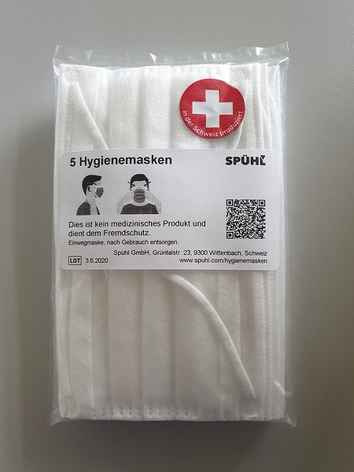 Hygienemaske (Einmalgebrauch) Covid 19