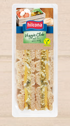 Hilcona Club-Sandwich Polar Veggie