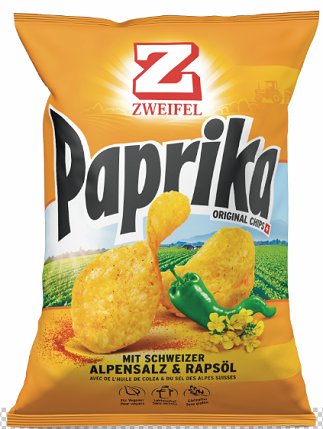 Original Zweifel Chips Paprika