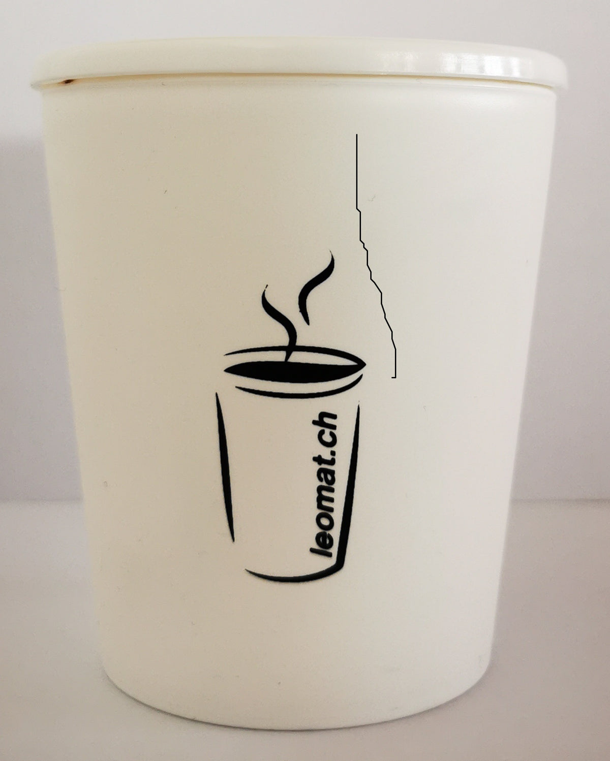 Kaffeebecher (Mehrweg) 0.25L Mit Deckel