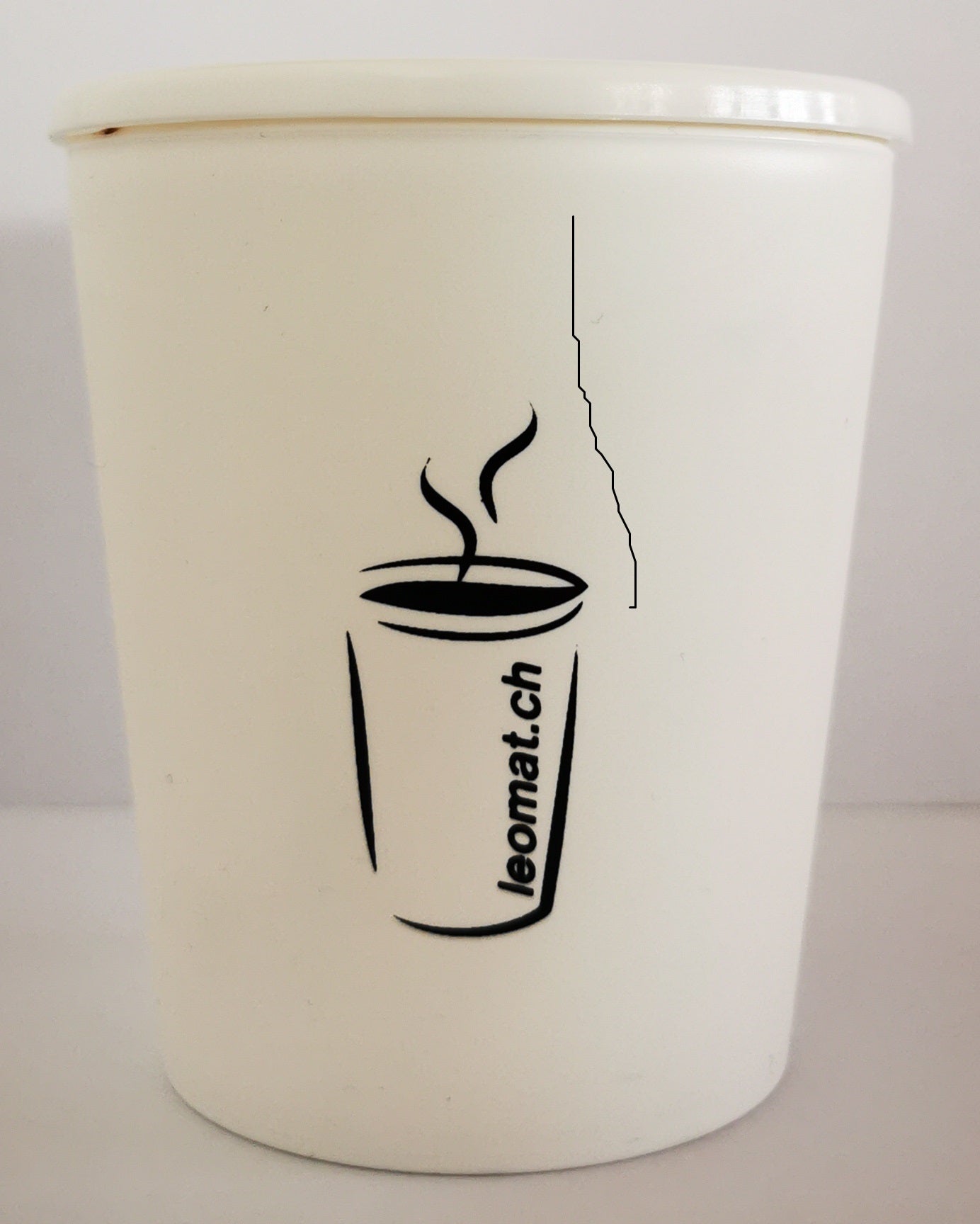 Kaffeebecher (Mehrweg) 0.25L Mit Deckel