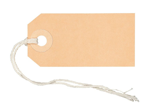 Biella Anhänge Etiketten 35X70 Br 50 Stk