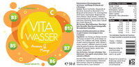 Vita Wasser Mango 50Cl Pet