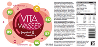 Vita Wasser Grapefruit 50Cl Pet