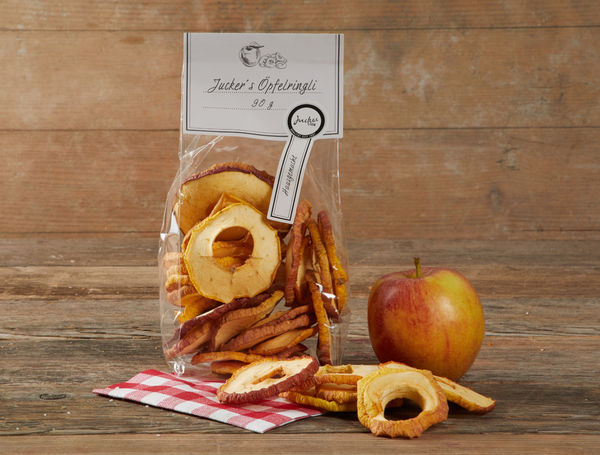 Juckers Öpfelringli 90G