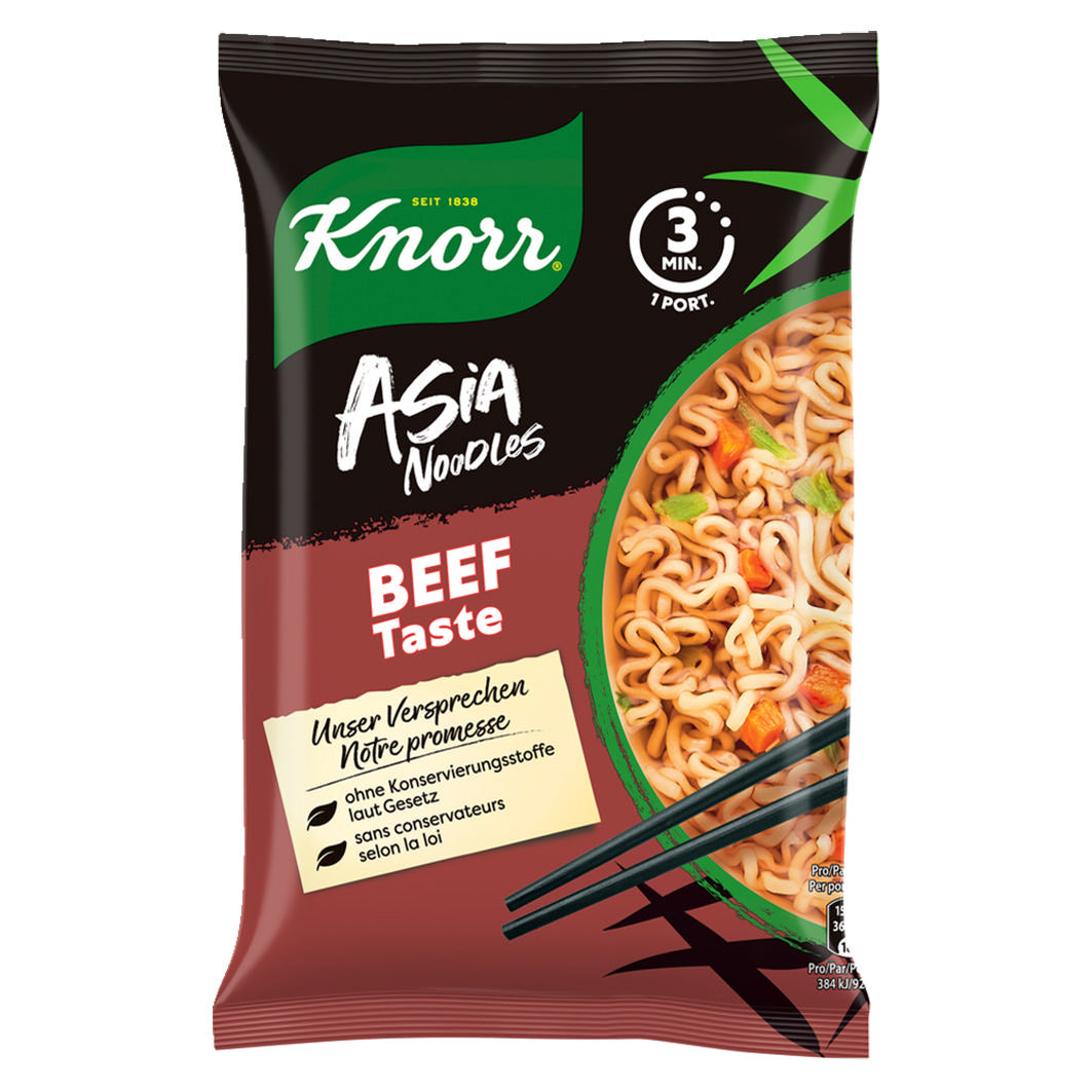 Knorr Asia Noodles Beef 70G