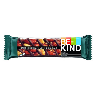 Be Kind Riegel Dark Choc Nuts&Seasalt