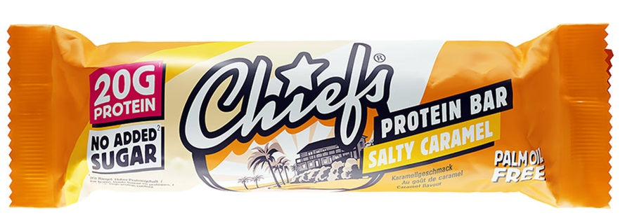 Chiefs Protein Bar Salty Caramel 55G