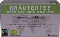 Bio/Fairtrade Kräutertee Lemongras-Minze
