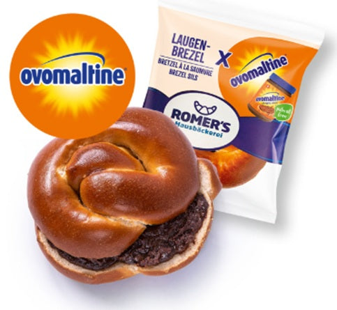 Laugenbrezel Gefüllt M. Ovomaltine 83G