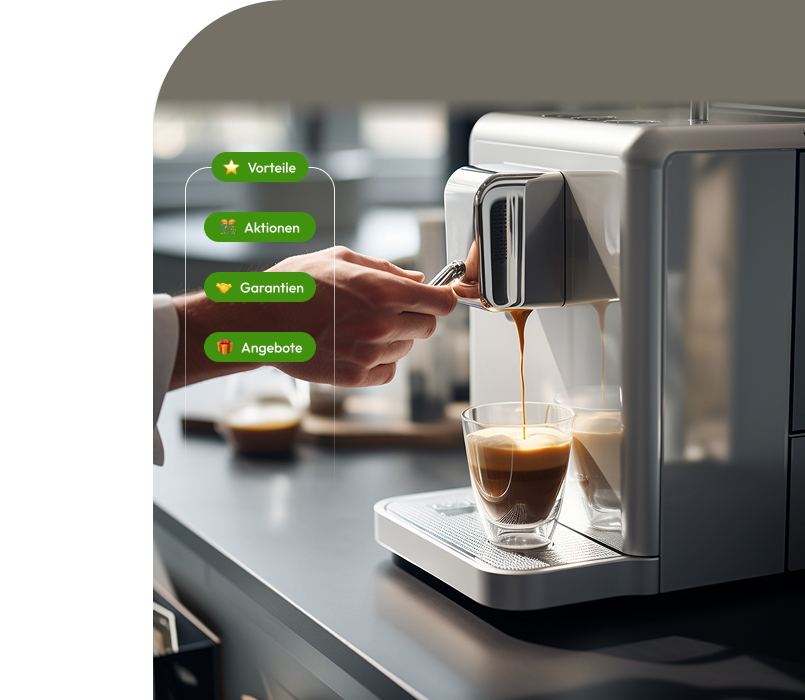 <h2>Die <strong>umweltfreundlich </strong>Kaffeekapsel</h2>